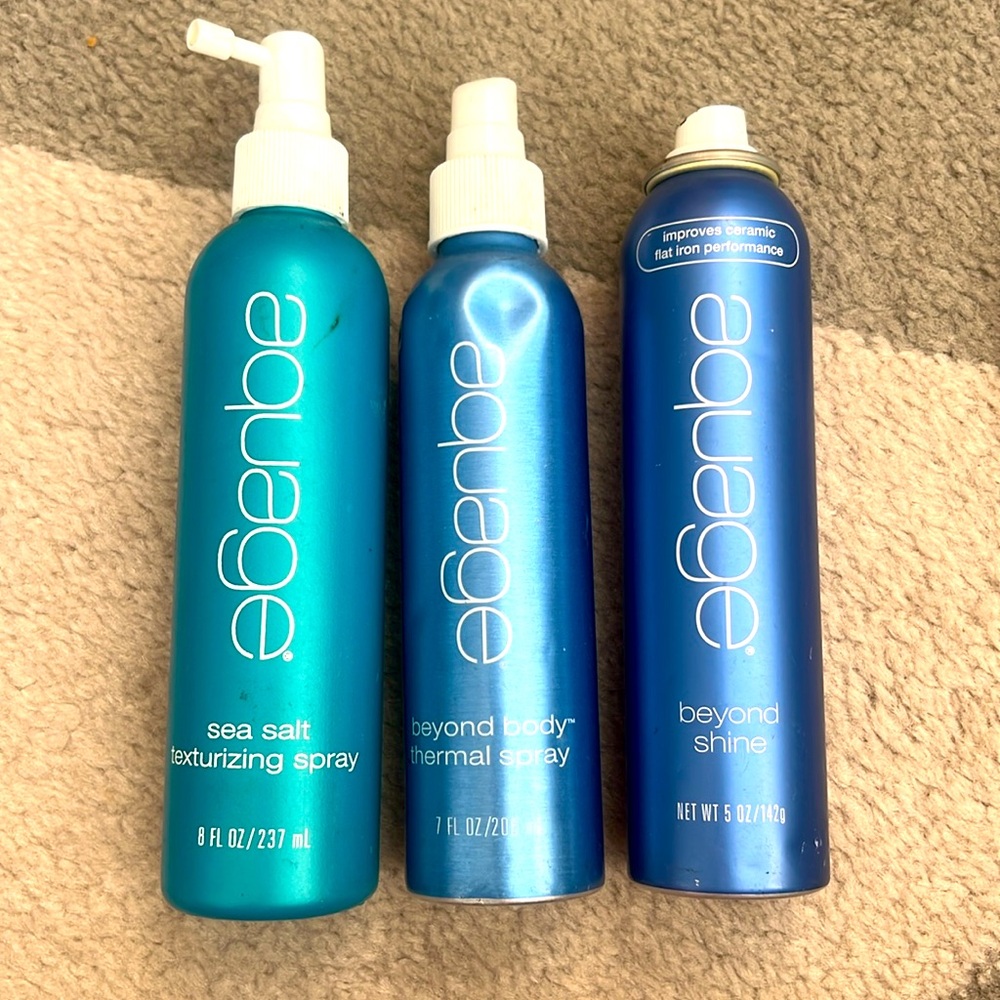 Aquage Bundle- barley used